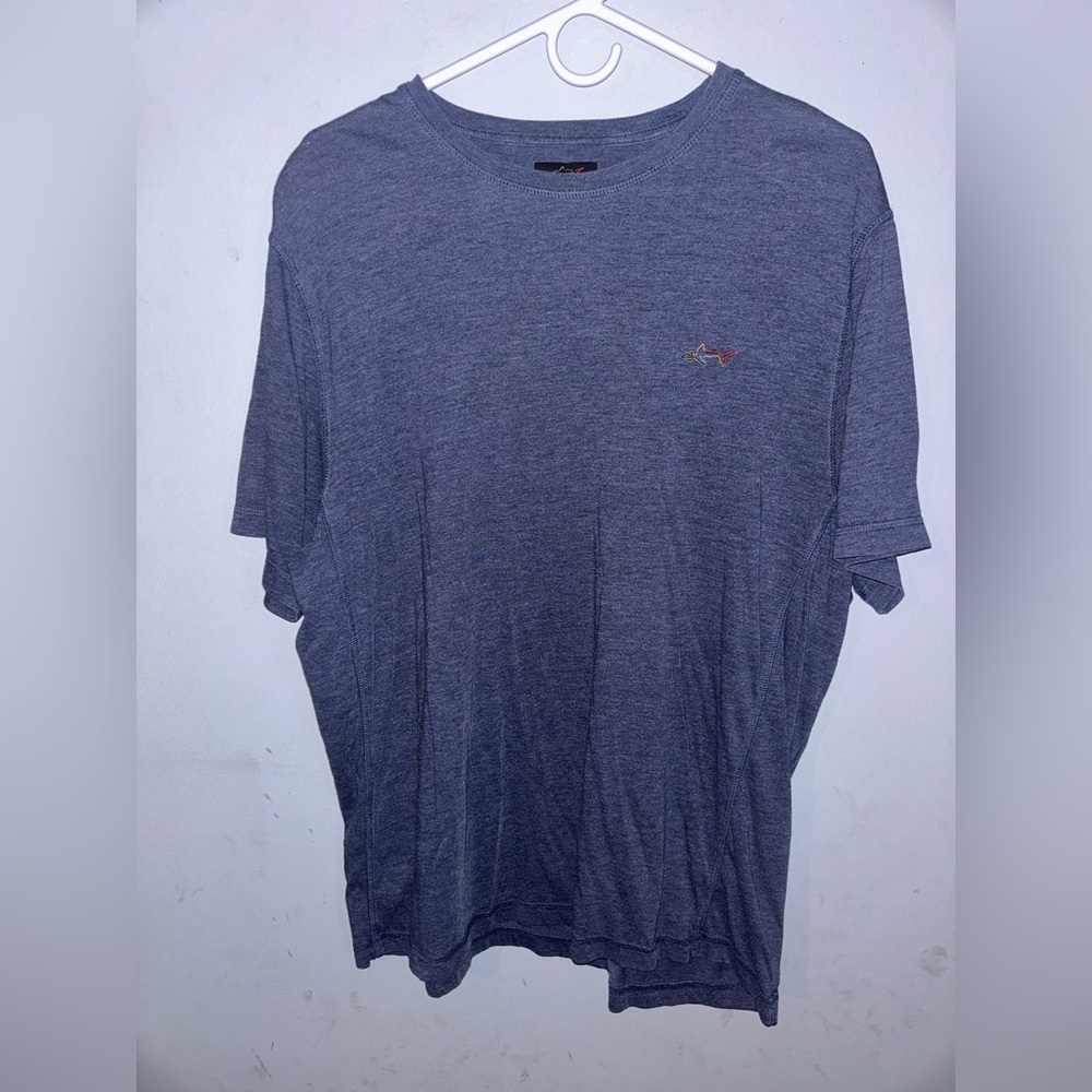 Greg Norman Collection Heather Blue Short Sleeve Tee